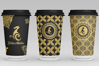 do creative design for a paper cup
