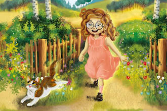 illustrate children book illustrations and kids story illustrations