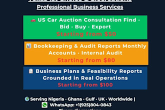 prepare monthly bookkeeping and internal audit reports