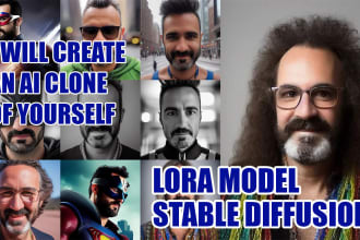 create lora model for you for stable diffusion