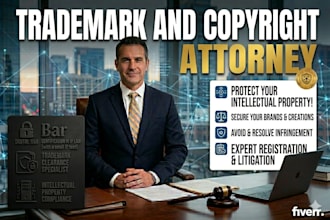 be your trademark and copyright attorney