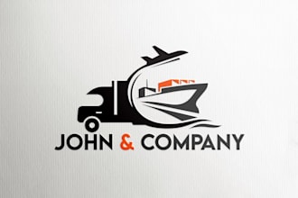 modern custom trendy logo design in 24 hours
