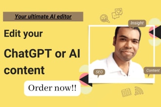 edit and paraphrase your ai or chatgpt content