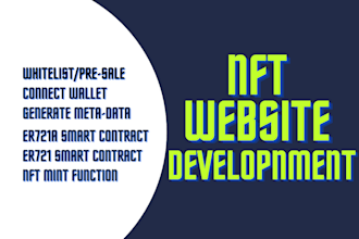 create nft website , nft minting website