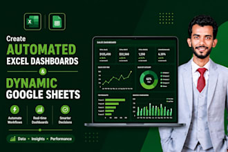 create automated google sheets and excel dashboards