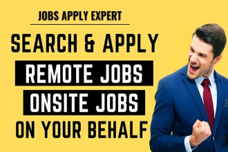 do job search and apply perfect jobs for you