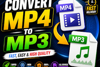 convert video mp4 to mp3 for you