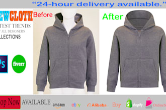 create ghost mannequin or dummy retouch