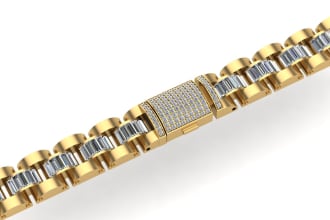 design 3d cad jewelry models of bracelets and chains
