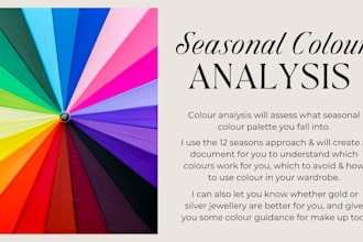 perform seasonal colour analysis