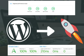 optimize and speed up wordpress website