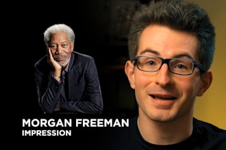 do an impression of morgan freeman