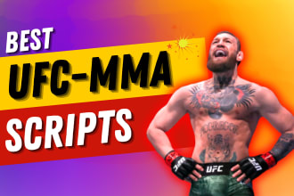 write engaging MMA and ufc scripts for youtube