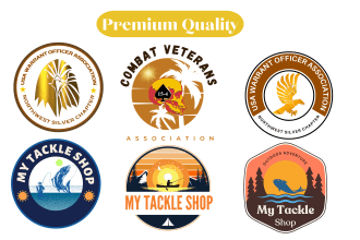 design badge ,patch ,stamp and military logo