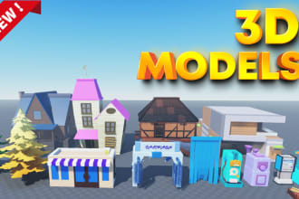 model 3d assets and models for your roblox game