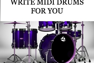 write midi drums for your metal, metalcore or deathcore song