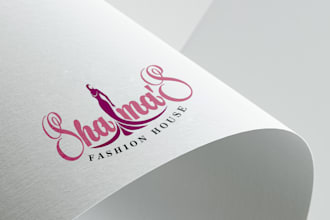 design a modern logo for you