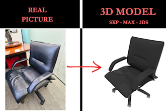 do 3d furniture modeling