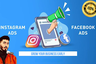 set up facebook and instagram ads for leads and sales