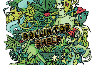 design hemp marijuana cannabis doodles