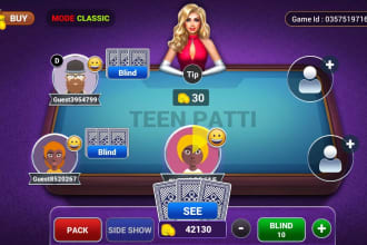 deliver games like poker teen patti rummy ludo and more