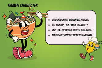 turn your snack into a funky cartoon mascot