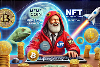 promote meme coin or token and pump fun or sol coin etc