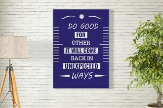 design typography poster, wall art, and word cloud