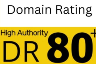 increase DR 80 plus domain rating ahref