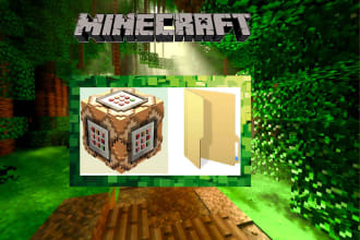 create minecraft datapack with resourcepack
