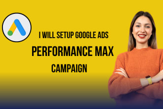 setup performance max campaign and shopping campaign