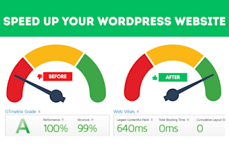 speed up wordpress website on google pagespeed insights