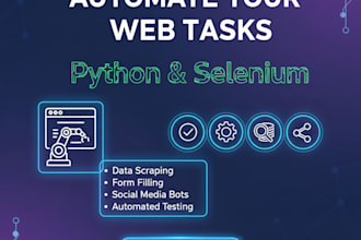 do web automation with python selenium