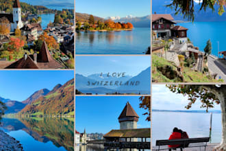 collage from your photos by using canva pro
