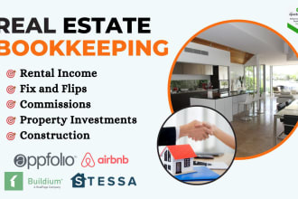 handle property and real estate bookkeeping using xero and quickbooks online