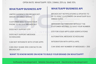 whatsapp business API setup