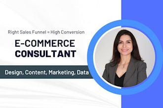 be your ecommerce consultant and coach