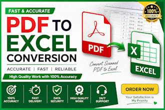 convert PDF to excel, scan pages to excel, google sheet
