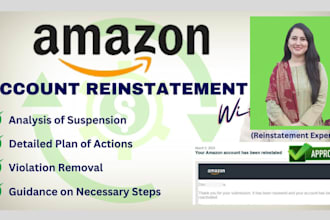 reactivate amazon suspended account resolve deactivation issue