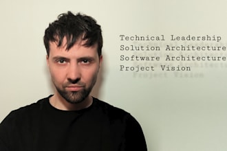be your technical lead, solution architect or consultant