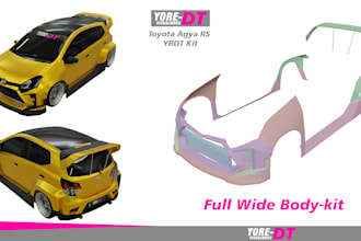 create bodykit design for your car