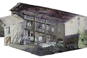 do point cloud to 3d model, lidar, laser scanning, drone data processing