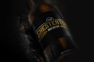do a bold, modern, craft brewery logo