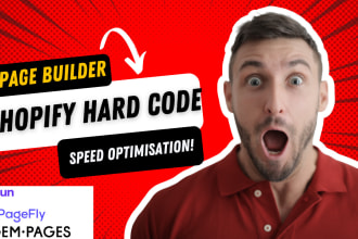 clone shopify store or landing page to shopify custom coding
