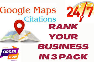 50,000 google maps citations for local SEO optimization