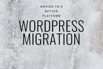 migrate wordpress website migrate domain in 1 hours