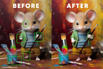 fix, edit, enhance, correct your ai images or art flawlessly