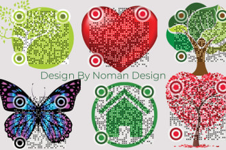 do professional qr code design with your logo in just 1 hour