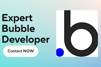 build a website or web app with bubble io and figma designs