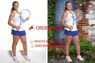 add or remove person, objects, change background photoshop